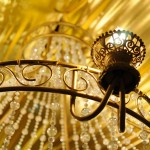 Grand crystal chandelier